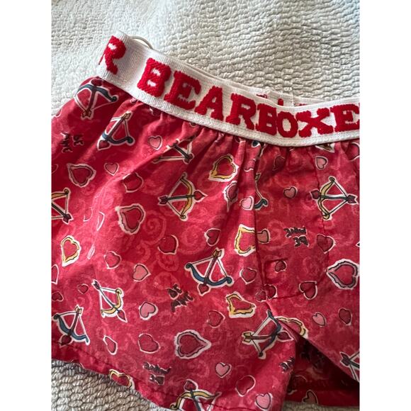 Build A Bear Workshop Lot of 2 Hearts & Halloween Print Bear Boxer Shorts - Picture 3 of 11